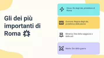 anteprima - Schede informative - Raccolta di materiali "Storia": civiltà romana: religione e miti - Pagina 3