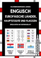 Vorschau - Spiele - ENGLISH EUROPE COUNTRIES, CAPITALS & FLAGS CARDS - Deckblatt
