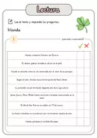 Vista previa - Hojas de trabajo - Comprensión lectora – Irlanda + soluciones - página 2