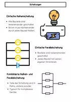 Vorschau - Arbeitsblätter - Elektronische Schaltungen: Reihenschaltung und Parallelschaltung - Seite 2