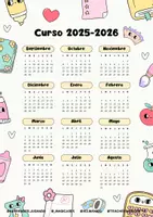 Vista previa - Decoración del aula - Calendario escolar curso 25-26 - página 3