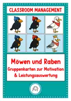 Vorschau - Spiele - Möwen und Raben. Gruppenkarten zur Motivation und Leistungsauswertung - Deckblatt