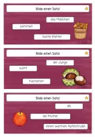 Vorschau - Fördermaterial/Inklusion - Satzbau und Satzstellung | Purzelsätze | Herbst - Seite 2