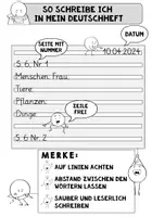 Vorschau - Poster - Hefteintrag - Deutsch (Klasse 1 bis 4) - Seite 3