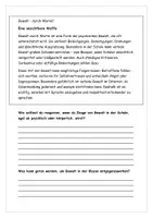 Vorschau - Arbeitsblätter - Gewalt in der Schule Texte Aufgaben Lösung Sek I - Seite 3