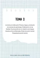 Vista previa - Para docentes: organización, planificación y formación - PORTADAS DE LOS TEMAS DE PRIMARIA - OPOSICIONES - página 3