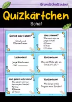 Vorschau - Arbeitsblätter - Schaf MEGABUNDLE - Wissenskartei, Lückentext, Steckbrief, Suchsel, POP Art Malvorlagen , Quiz - Seite 1