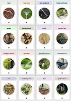 förhandsvisning - Flashcards: Gardening Tools – Trädgårdsredskap (på engelska) - sida 1