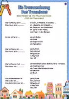 Vorschau - Poster - Textproduktion und Präsentation – Mein Traumhaus (DaF/DaZ) - Seite 2