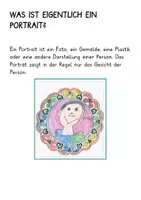 Vorschau - Mal- und Bastelvorlagen - Portraits im Schmuckrahmen. Gestaltungsaufgabe für die neue Klasse! - Seite 2