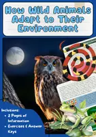 Vorschau - Arbeitsblätter - How Wild Animals Adapt to Their Environment - Deckblatt