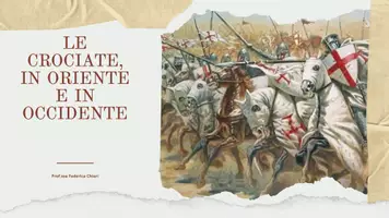 anteprima - Materiale di supporto/inclusione - LE CROCIATE IN ORIENTE E IN OCCIDENTE - Pagina 1