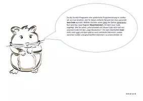 Vorschau - Arbeitsblätter - Java Hamstermodell - Programmieren mit Scratch - Seite 3