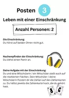 Vorschau - Stationenlernen - Erleben von Einschränkungen (Behinderung) - Seite 2