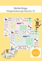 Vorschau - Spiele - Würfelbingo - Mengen bis 10 - Deckblatt