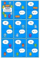 Vorschau - Spiele - Rechenspiel: Minus im Zahlenraum 100 - ohne Zehnerübergang, einstellige Zahlen (Klasse 2-3) - Seite 2