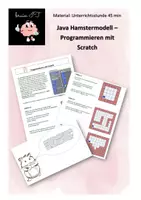 Vorschau - Arbeitsblätter - Java Hamstermodell - Programmieren mit Scratch - Deckblatt