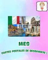 Aperçu - Affichage - Cartes postales découverte des pays d’Europe - Page de couverture
