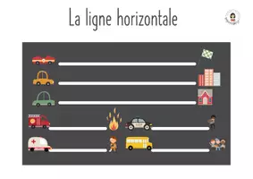 Aperçu - Apprentissages en autonomie - ✏️ Dossier "Je trace" – Les véhicules 🚗🚜🚓 - Page 3