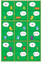 Vorschau - Spiele - Rechenspiel: Minus im Zahlenraum 100 - mit Zehnerübergang, zweistellige Zahlen (Klasse 2-3) - Seite 3