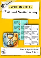 Vorschau - Bildkarten - Ethik - Walk and Talk - Zeit und Veränderung - Deckblatt