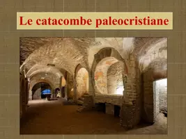 anteprima - Esercizi - Le catacombe paleocristiane. - Pagina di copertina