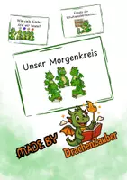 Vorschau - Anderer Materialtyp - Unser Morgenkreis - Drachenklasse - Deckblatt