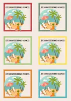 Voorbeeld - Frans: Tâche de vacances - cartes - Pagina 1