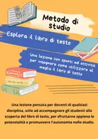 anteprima - Programmi scolastici / Materiali per docenti - Lezione per insegnare ad usare il libro di testo - Pagina di copertina