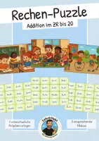 Vorschau - Mal- und Bastelvorlagen - Unterrichtsreihe - Einführung in den Zahlenraum 20 (differenzierte Arbeitsblätter) - Seite 1