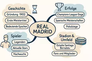 Vorschau - Arbeitsblätter - Arbeitsblätter zum Thema "Real Madrid" + Lösung & MP3 + Mindmap + Infografik - Seite 2