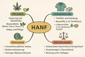 Vorschau - Arbeitsblätter - Lernplakat + Arbeitsblätter zum Thema "Hanf" + Lösung & MP3 + Mindmap + Infografik - Seite 3