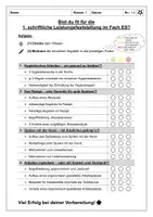 Vorschau - Arbeitsblätter - Materialpaket - Leistungschecks für die schriftlichen LFS im Fach ES - Seite 2