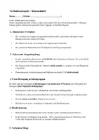 Vorschau - Anderer Materialtyp - Elternbrief: Allgemeine Verhaltensregeln auf Klassenfahrten - Deckblatt