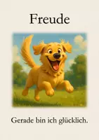Vorschau - Fördermaterial/Inklusion - Gefühlskarten: Thema Hunde - Deckblatt