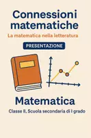 anteprima - Presentazioni / Lavagne - La matematica nella letteratura - Pagina di copertina