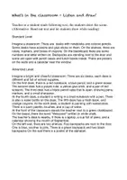 Vorschau - Arbeitsblätter - Our Classroom - Listen and Draw - Deckblatt