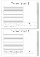 Vorschau - Arbeitsblätter - Alphabet-Heft Tierwörter - zum Üben des ABC - Seite 3
