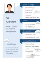 Vorschau - Stundenentwürfe - How to write a CV / World of work / Muster + Aufgaben inkl. Mindmaps - Deckblatt