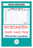 Vorschau - Spiele - Wortarten- Stadt- Land- Fluss - Deckblatt