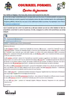 Vista previa - Hojas de trabajo - COURRIEL FORMEL – CENTRE DE JEUNESSE (Conjugaison) - página 3