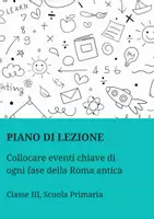 anteprima - Piani di lezione - Collocare eventi chiave di ogni fase della Roma antica - Pagina di copertina