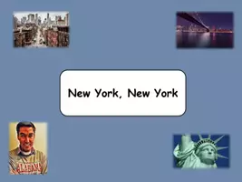 Vorschau - Unterrichtsreihen - New York, New York - Deckblatt