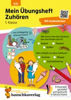 Vorschau - Stundenentwürfe - Mein Übungsheft - Zuhören und verstehen 1. Klasse - Deckblatt