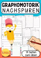 Vorschau - Arbeitsblätter - Graphomotorik Übungen – 14 Arbeitsblätter für die 1. Klasse Grundschule - Deckblatt