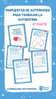 Vista previa - Hojas de trabajo - PROPUESTAS DE ACTIVIDADES AUTOESTIMA. 3ª PARTE - Portada