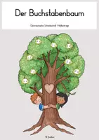 Vorschau - Arbeitsblätter - Buchstabenbaum Österreichische Schreibschrift (Freunde) - Deckblatt