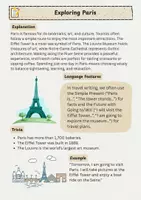 Vorschau - Arbeitsblätter - A Day in Paris: Englischunterricht - Seite 3