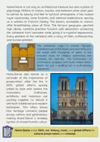 Vorschau - Arbeitsblätter - Notre-Dame Kathedrale im Englischunterricht - Seite 2