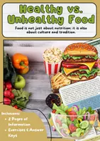Vorschau - Arbeitsblätter - Healthy vs. Unhealthy Food: Gesunde Ernährung im Englischunterricht - Deckblatt